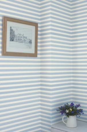 Wallpaper garis lemari, Farrow & Ball