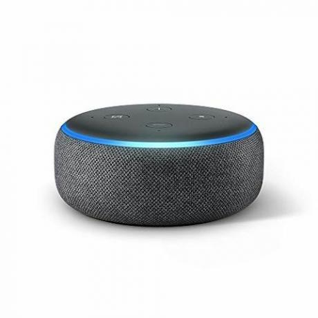 All-new Echo Dot (Gen ke-3) - Speaker pintar dengan Alexa - Charcoal Fabric