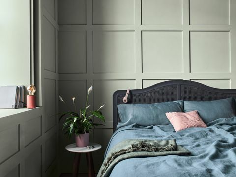 Dulux Color of the Year 2020 - Tranquil Dawn, kamar tidur