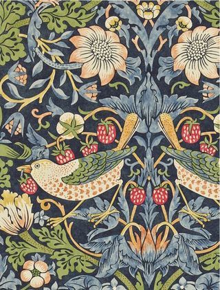 Wallpaper Pencuri Stroberi John Lewis Morris & Co £ 62