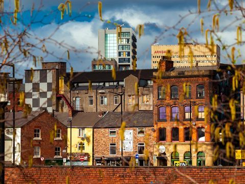 Inggris, Manchester, Northern Quarter, Cityscape