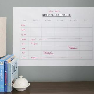 Jadwal sekolah