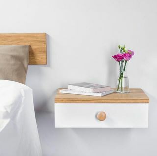 Floating Nightstand with Drawer