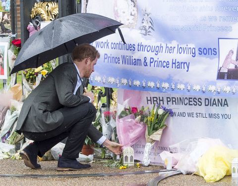 Pangeran Harry membayar upeti kepada Putri Diana