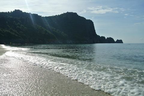 Pantai Kleopatra Pantai terbaik di Turki