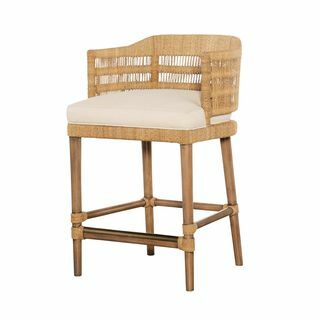 CT2108C-NT-FL - Boca Counter Stool - Natural / Flax