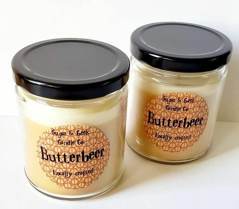 Butterbeer Candle