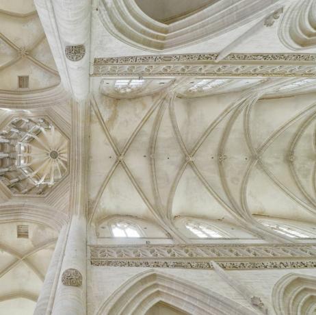 gereja saint pierre, di coutances, perancis