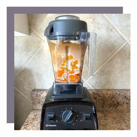 bahan butternut squash di vitamix experian blender