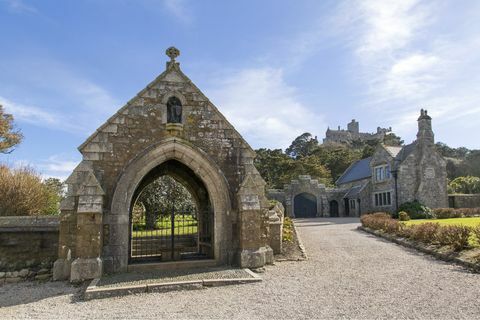 Gunung St Michael - Cornwall - lengkungan