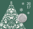 The Royal Mint Membuka Koin Pohon Natal £ 5 Natal 2017