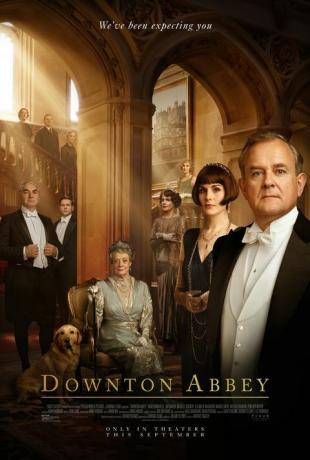 Poster yang baru diluncurkan untuk film Downton Abbey.