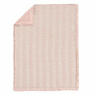 west elm x pbk Tweed Sherpa Baby Blanket