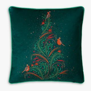 Sara Miller Tree dengan Robins Cushion, Green