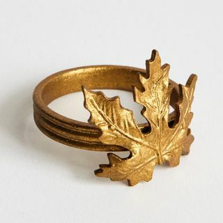 Cincin Serbet Daun Maple