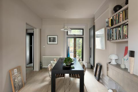 teras rumah victorian modern untuk dijual di peckham rye, londo