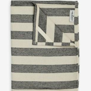 TORI MURPHY Fastnet Stripe handuk teh katun