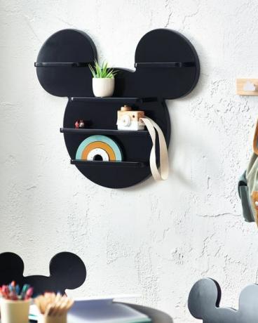 rak dinding rumah mickey disney