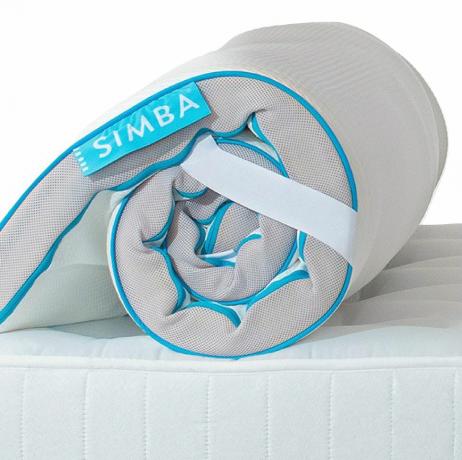 Simba Hybrid Foam Mattress Topper Double