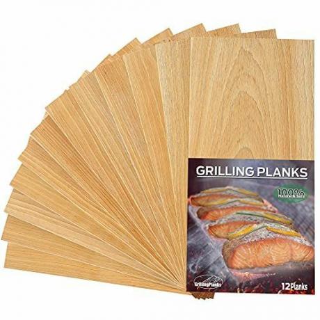 Papan Cedar untuk Memanggang, 12 bungkus 