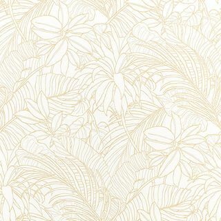 Wallpaper Tropis John Lewis, Emas