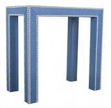 Celine Grasscloth Side Table