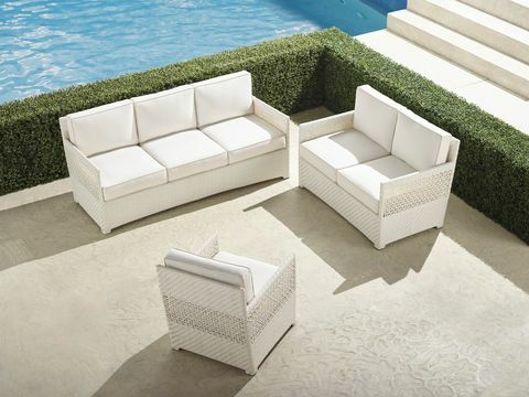 set sofa putih