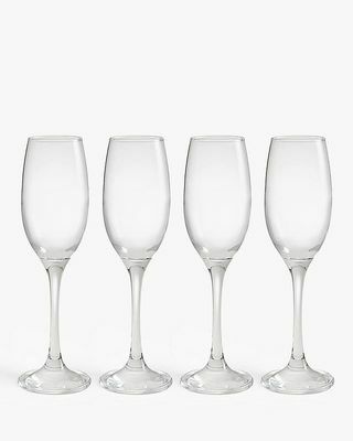 Minum Seruling Champagne, Set 4, Jelas