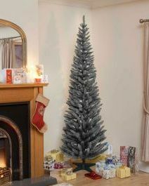 Pohon Natal Buatan Grey Norwegia Spruce Slim