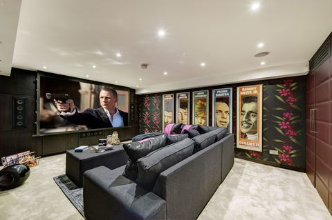 38 shepherd street - Mayfair - cinema room tv - Pastor Real Estate