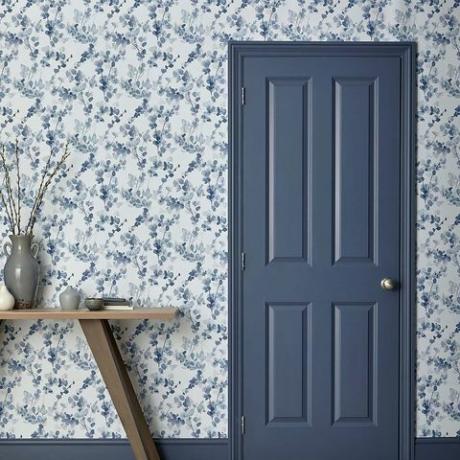 'wallpaper biru kejujuran', £12, dunelm