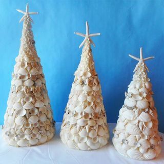 Pohon Natal Kerang Tipis