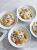 Pasta Kerchief Gabrielle Hamilton dengan Poached Egg, French Ham, dan Brown Butter