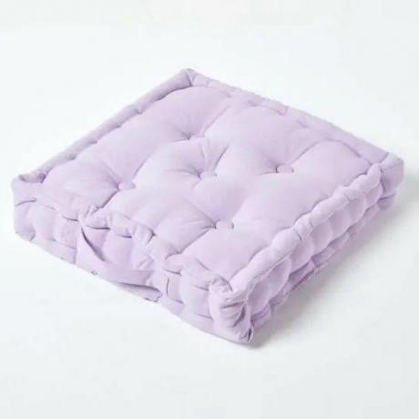 Bantal Lantai Mauve Katun Polos