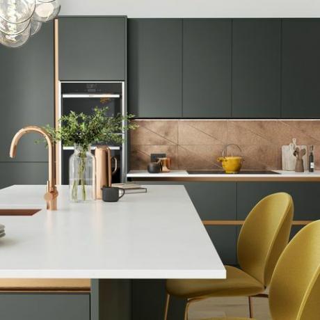 desain dapur modern aksen metalik rumah cantik islington kitchen alpine homebase