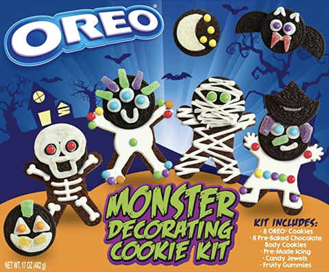 kit kue dekorasi monster oreo