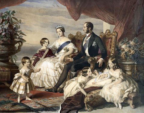 Ratu Victoria dan Pangeran Albert dengan Lima Anak Mereka oleh Frederick Winterhalter