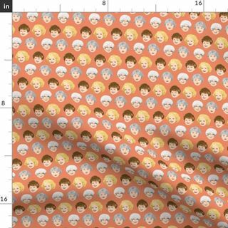 Golden Girls Peach Fabric