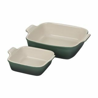 Heritage Square Baking Dishes, Set berisi 2