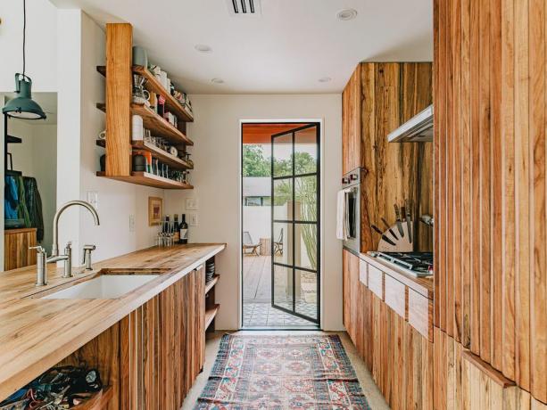 dapur kayu modern