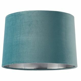 House Beautiful Samet Velvet Drum Shade - Telur Bebek