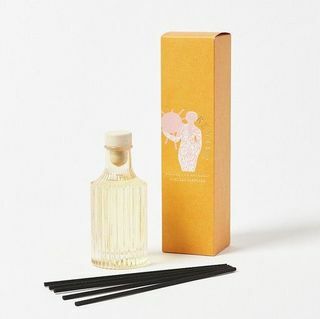 Daphne Revive Fluted Glass Bergamot & Diffuser Beraroma Mandarin