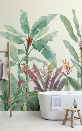 Koleksi Vintage Botanicals oleh MuralsWallpaper, menggunakan lukisan vintage rinci oleh Pierre-Joseph Redouté