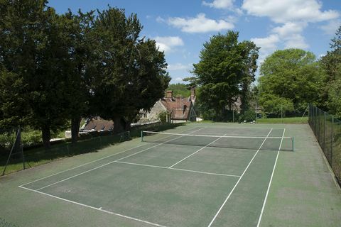 Lapangan tenis luar