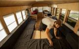 Cabin School Bus - Tiny Homes