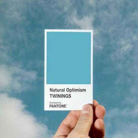 Twinings Infusions Natural Optimism bekerja sama dengan Pantone