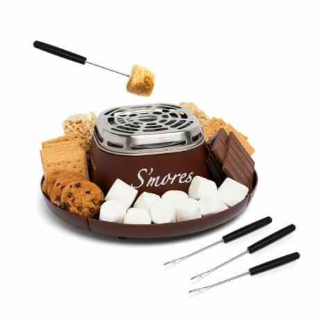 Pembuat S'mores Listrik Dalam Ruangan Meja