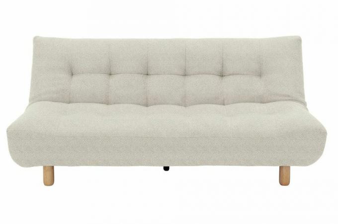 Habitat Kota 3 Seater Sofa Ranjang Boucle - Cream