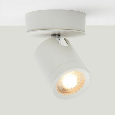 John Lewis & Rekan Otis LED Single Ceiling Spotlight, Putih