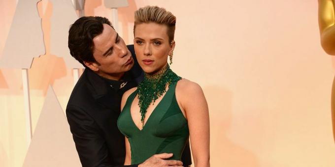 john travolta scarlet johansson oscar